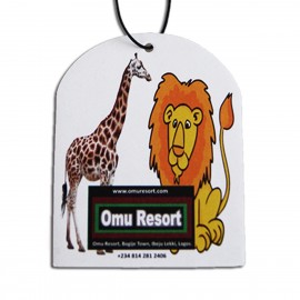 Custom Shape Scent Air Freshener with Logo