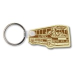 Personalized Bus Key Tag (Spot Color)