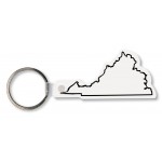 Custom Virginia State Shape Key Tag (Spot Color)