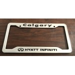 License Plate Frame with Logo