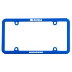 Custom Imprinted License Plate Frame (4 Holes - Universal)