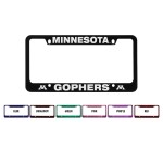 Colored License Frame w/ Laser Engraving with Logo