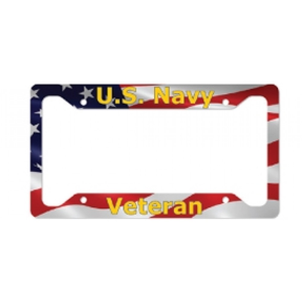 Custom License Plate Frame with Logo