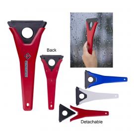 Tri Edge Detachable Ice Scraper with Logo