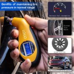 Digital Tire Pressure Gauge with Logo