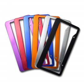 Metal License Plate Frames with Logo