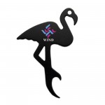 Logo Branded Flamingo Shaped Bottle Opener