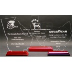 Great State of California Award-Clear Acrylic Custom Etched