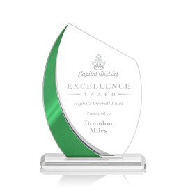 Wadebridge Award - Starfire/Green 7" with Logo