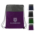 Custom Ash Recycled Multi-Color Pack-able Drawstring Bag