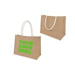 Customized Jute Grocery Tote Bag