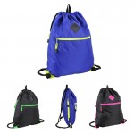 Polyester Drawstring Bags Custom Embroidered