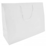 Full Color Printed Gloss Laminated Euro Tote Bag (16"x6"x12") Logo Imprinted
