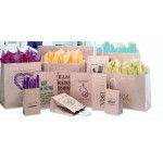 Short Run Natural Kraft Paper Shopping Bag (16"x6"x12") Custom Imprinted