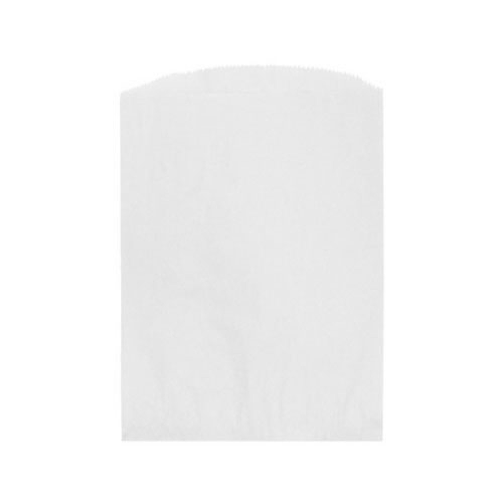 Custom Printed White Kraft Paper Merchandise Bag (6"x9")