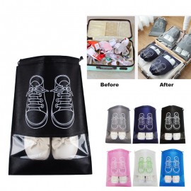 Shoe Dust Bags Beige Duster Flannel Single Shoe Pouch With Drawstring  Closure for Travel, Home, Luggage, Handbags, Storage, Accessories 