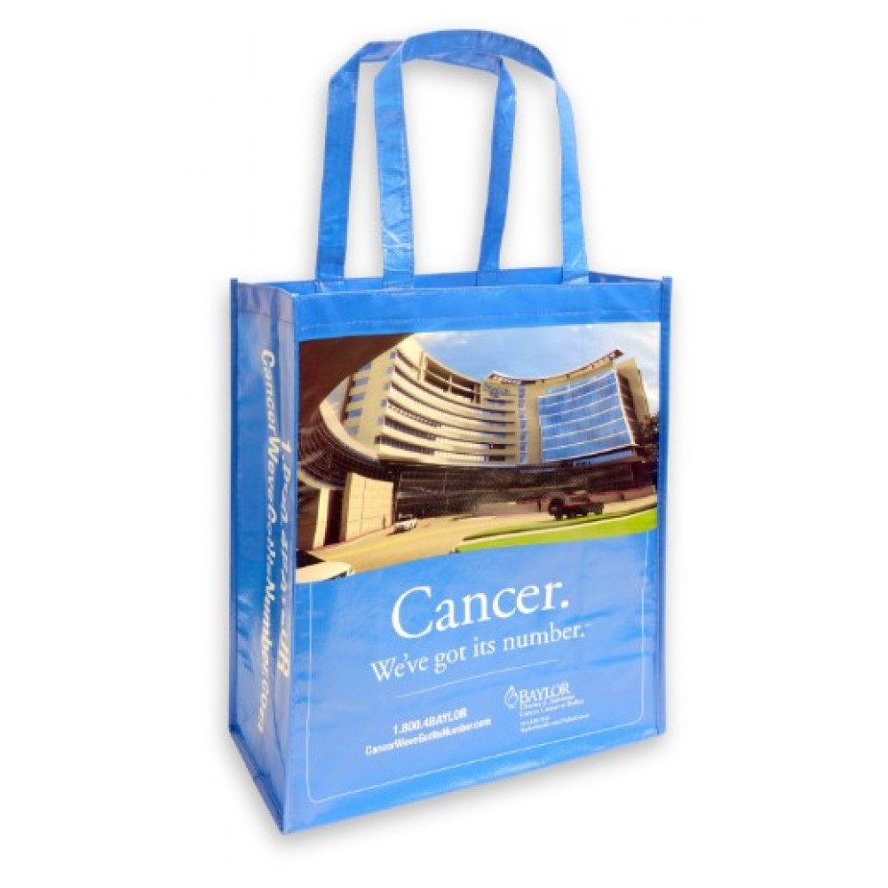 Promotional Laminated PET Shopping Bag (13"x6"x16")