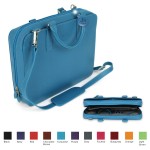 Logo Printed Laurige Small Laptop Briefcase