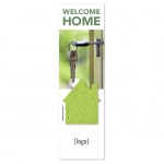 Personalized Seed Paper Real Estate Shape Bookmark
