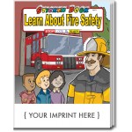 Customized Learn About Fire Safety Sticker Book