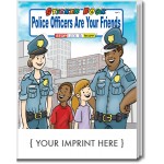 Logo Branded Police Officers Are Your Friends Sticker Book