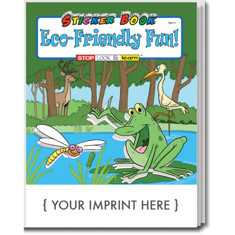 Customized Eco-Friendly Fun Sticker Book