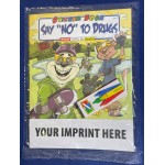 Say "No" To Drugs Sticker Book Fun Pack with Logo