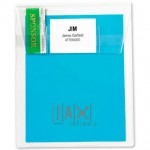 Promotional Vinyl Vertical Registration Envelope (1-Color Imprint)