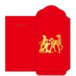 Dog Lunar Year Red Envelope with Logo