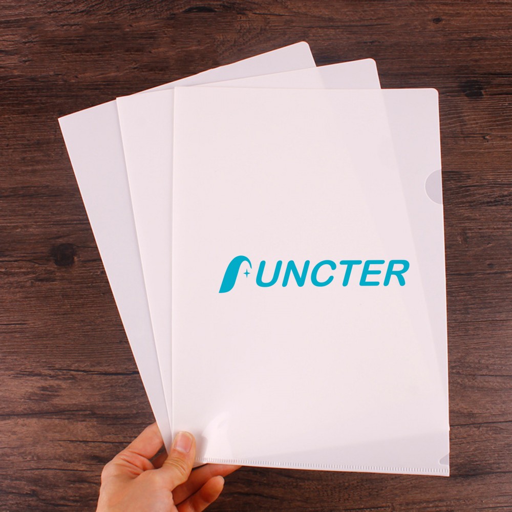 Customized Plastic Folder for Document, A4 Letter Size File Folder