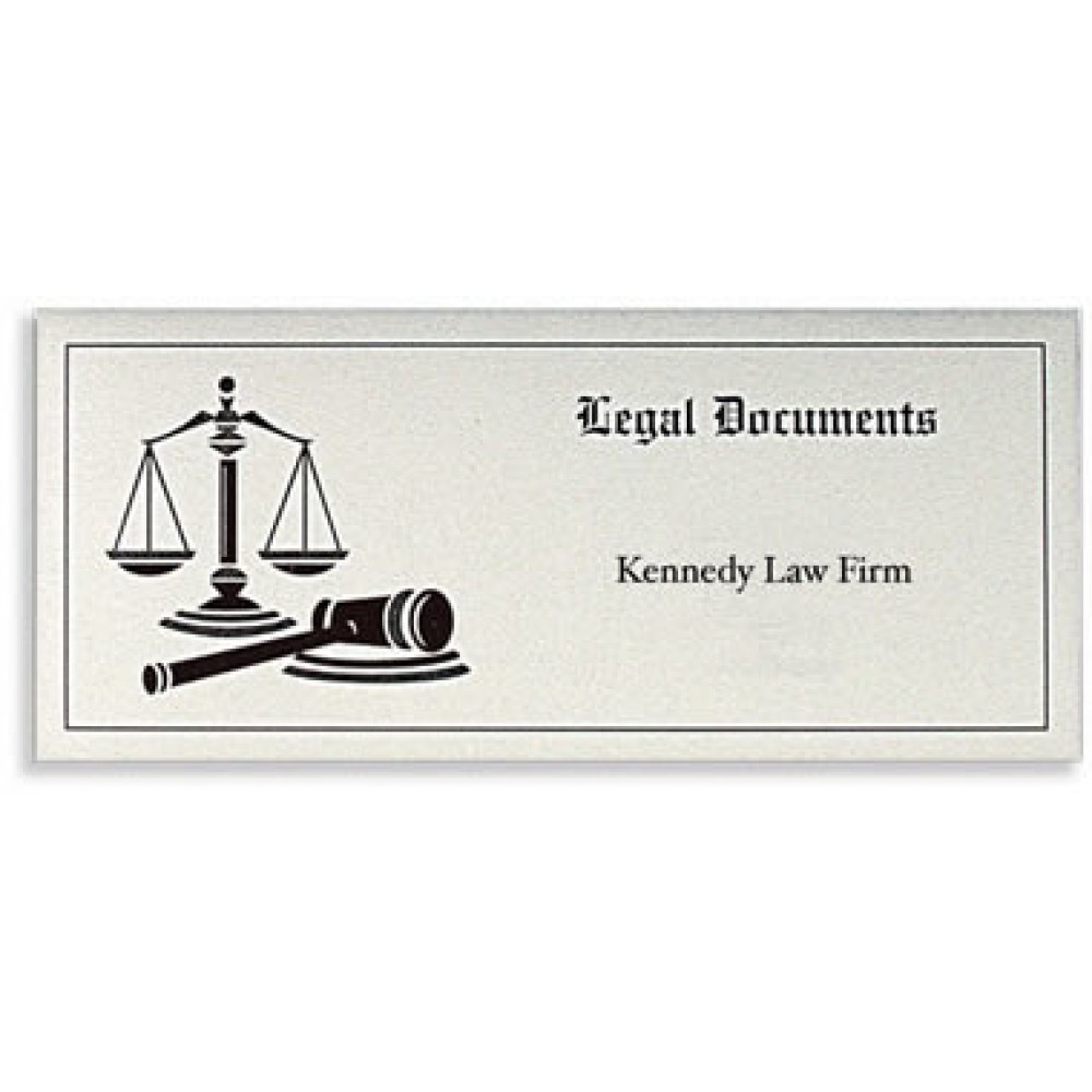 Customized Legal Documents Wallet Style Document Folder with Imprint PMS Printed (10-1/4" x 4-1/2")