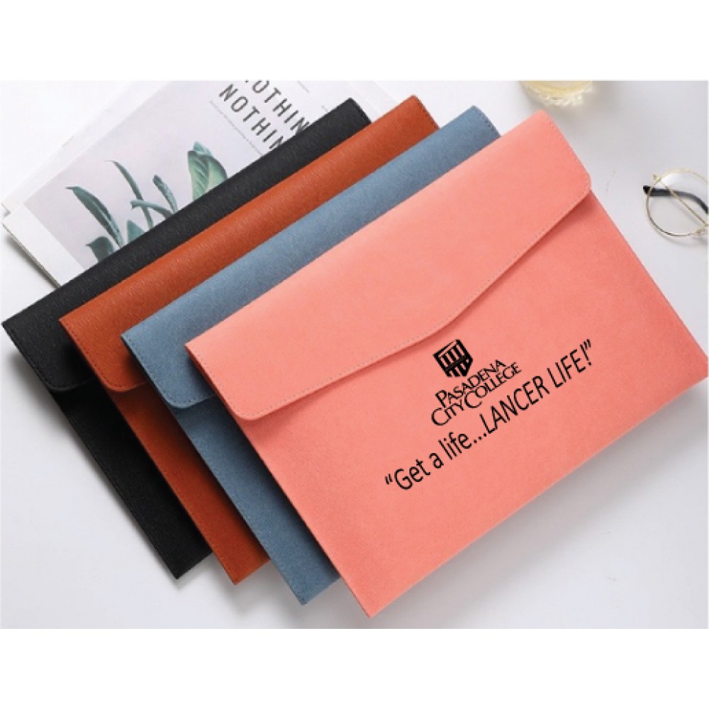 Assorted PU File Folder with Logo