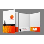 Presentation Folder w/ UV Gloss (6"x9") with Logo