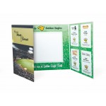 Personalized Custom Coupon Gatefold Event Folder - Deluxe