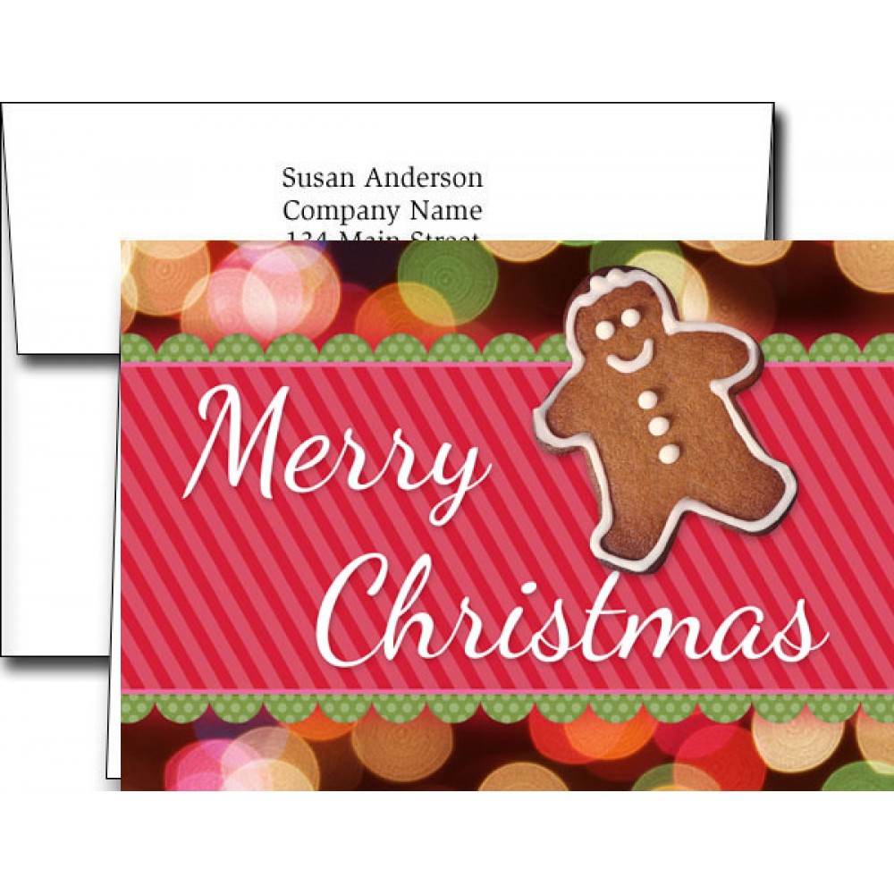 Holiday Greeting Cards w/Imprinted Envelopes with Logo