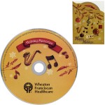 Customized Greeting Card w/"Holiday Memory" CD