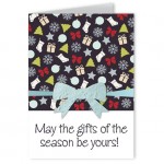 Logo Branded Seed Paper Shape Holiday Greeting Card - Design AG