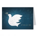 Customized Seed Paper Shape Holiday Greeting Card - Design AS