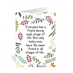 Promotional Best Friend Birthday Card