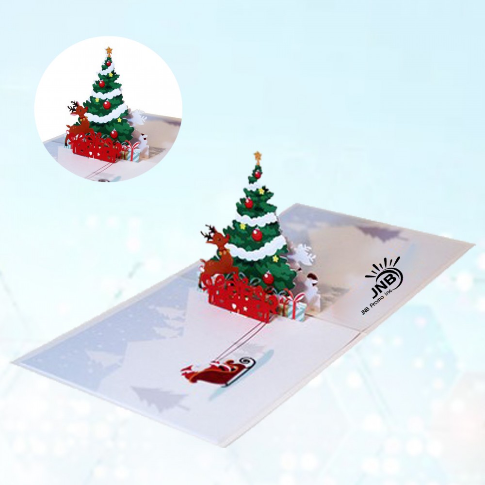 Christmas Greeting Cards for Seasonal Messages with Logo