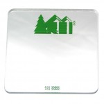 Promotional Square Acrylic Mirror Button/ Magnet (2")