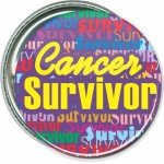 Promotional Awareness - Cancer Survivor - 1 1/2 Inch Round Button