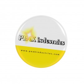 Logo Branded 3.5" Round Flashing Button