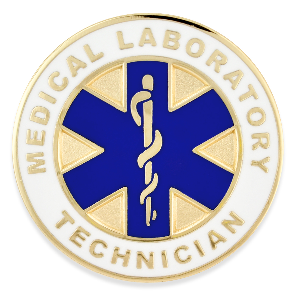 Custom Imprinted Medical Lab Technician Pin