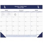 Academic Desk Calendar Pad Custom Imprinted