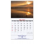 Personalized Majestic Outdoors Monthly Wall Calendar w/Stapled (10 5/8"x18")