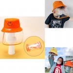 Kids' Protective Hat w/Face Shield with Logo
