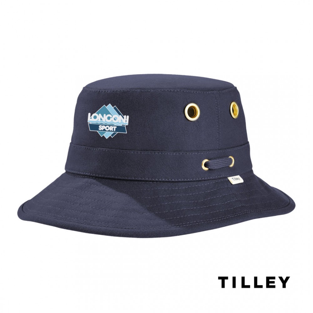 Custom Tilley Iconic T1 Bucket Hat - Dark Navy 7 1/2 -  |  Bucket Hats