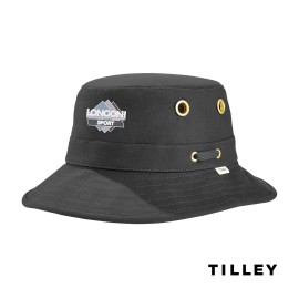 Tilley Iconic T1 Bucket Hat - Black 7 1/4 with Logo