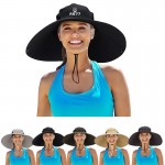 Personalized Super Wide Brim Sun Hat